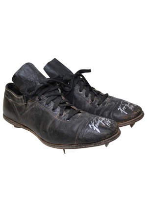 Fergie Jenkins Attributed Chicago Cubs Game-Used & Autographed Cleats (JSA) 