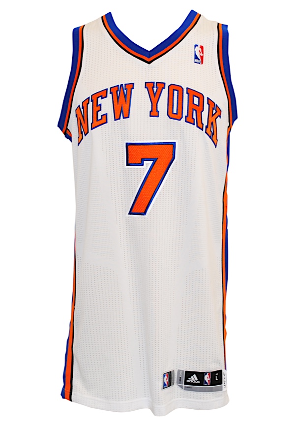 2010 Carmelo Anthony New York Knicks Adidas Swingman NBA Jersey