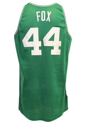 1996-97 Rick Fox Boston Celtics Game-Used Road Jersey (Photo-Matched)