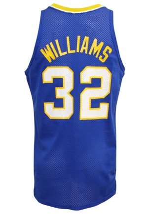 1988-89 Herb Williams Indiana Pacers Game-Used Road Jersey