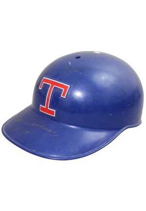 1992 Ivan "Pudge" Rodriguez All-Star Game-Used & Autographed Helmet (JSA)
