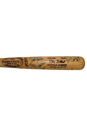 1981 Steve Dillard Chicago Cubs Game-Issued & Team-Signed Bat (JSA)
