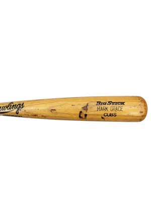 Mark Grace Chicago Cubs Game-Used Bat (PSA/DNA Pre-Cert)