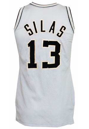 1975-76 James Silas ABA San Antonio Spurs Game-Used Home Jersey (Rare • Graded 10 • Outstanding Wear) 