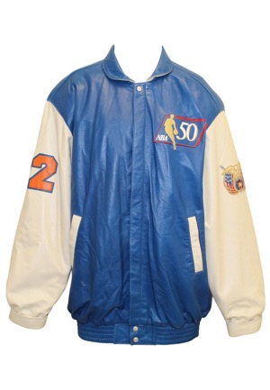 Dave DeBusschere New York Knicks Top 50 "Jeff Hamilton" LE Leather Jacket