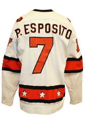 1973 Phil Esposito NHL All-Star Game-Used Jersey (Graded 10 • Photo-Matched • Art Ross Trophy Season)