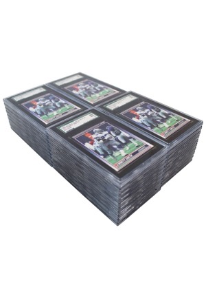 1990 Score Emmitt Smith Graded Rookie Cards (38)(All SGC 96 MINT)