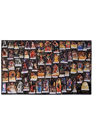 2017 NBA Legends Of Basketball "We Made This Game" Multi-Signed LE Lithograph (JSA • 1/1 • UDA Holograms • Artist LOA)