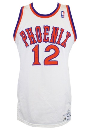 1986-87 Rafael Addison Phoenix Suns Game-Used Road Jersey