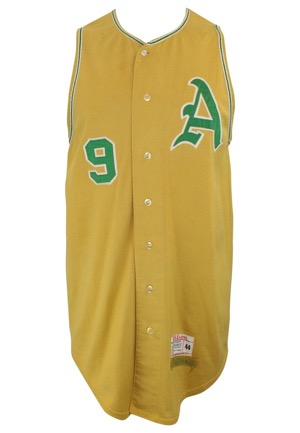 1963 Haywood Sullivan Kansas City A’s Game-Used Home Vest Jersey (Experimental Knit)