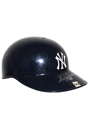 1977-81 New York Yankees Game-Used & Autographed Helmet Attributed To Reggie Jackson (JSA)