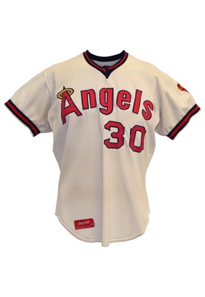 1973 Nolan Ryan California Angels Game-Used Road Jersey (Photo-Matched & Graded 9 • Outstanding Wear • Single Season Strikeout Record & 2x No-Hitter Season)