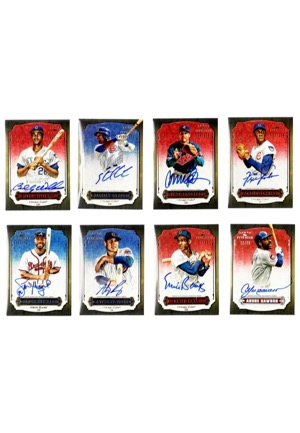 2012 Topps Baseball "Five Star" LE Near-Complete Set Autographed Cards Featuring Kaline, Aaron, Musial & Many Others (78)(JSA)