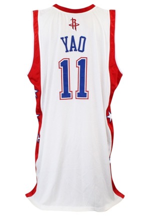 2003-04 Yao Ming NBA All-Star Game Western Conference Game-Used Jersey