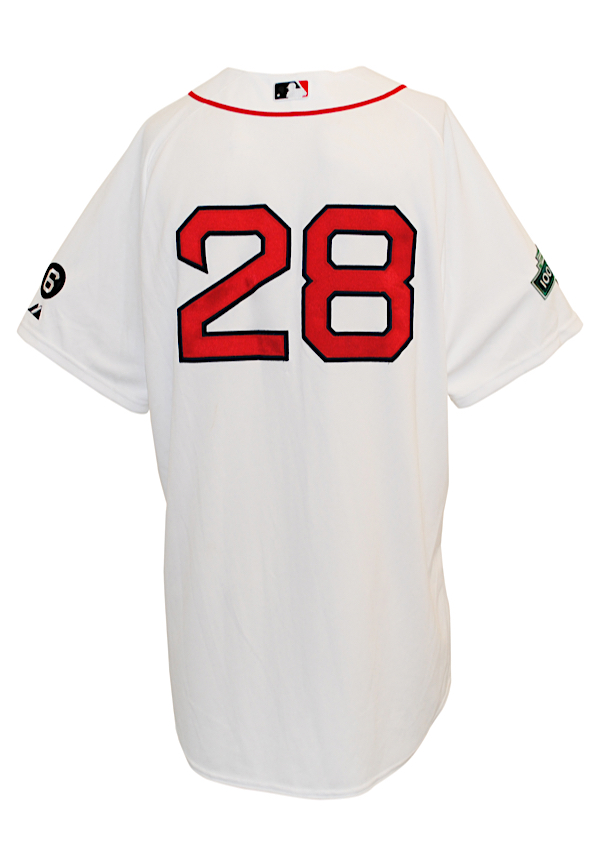 Lot Detail - 2012 Adrian Gonzalez Boston Red Sox Team-Issued Home