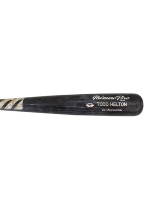 2000s Todd Helton Colorado Rockies Game-Used Bats (2)(PSA/DNA Pre-Cert)