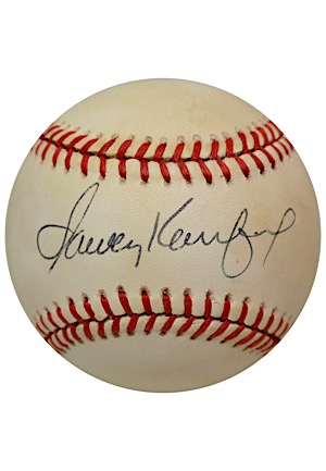 Sandy Koufax Single-Signed ONL Baseball (JSA)