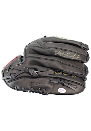 Sandy Koufax Single-Signed Glove (JSA • PSA/DNA)