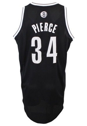 2013-14 Paul Pierce Brooklyn Nets Game-Used Road Jersey