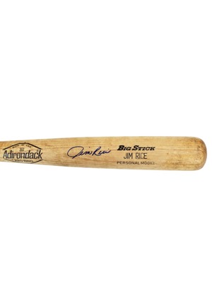 1981 Jim Rice Boston Red Sox Game-Used & Autographed Bat (PSA/DNA GU 8.5)