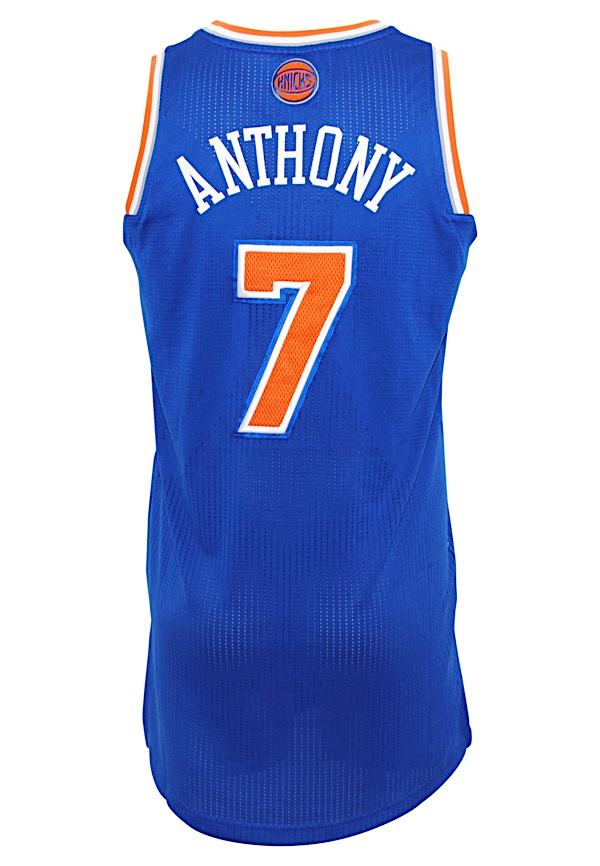 Carmelo Anthony - New York Knicks - Game-Worn