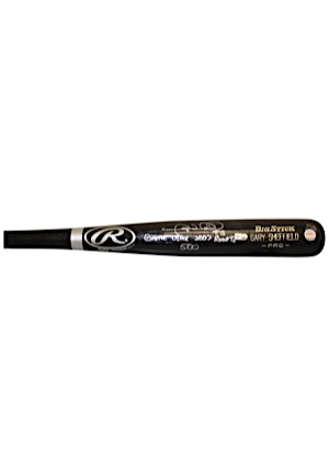 2007 Gary Sheffield Detroit Tigers Game-Used & Autographed Bat (JSA • MLB Authenticated • Sheffield Hologram • PSA/DNA Pre-Cert)