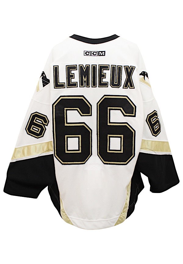 Circa 2000 Mario Lemieux Pittsburgh Penguins Game Worn Jersey