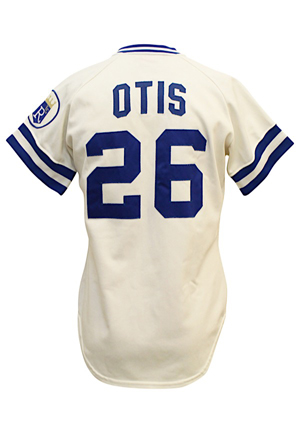 1981 Amos Otis Kansas City Royals Game-Used Home Jersey (Heritage Documentation • Originally Sourced From Bat Boy)