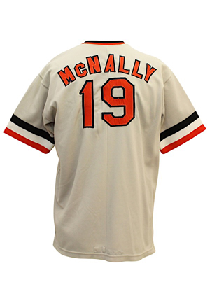1972 Dave McNally Baltimore Orioles Game-Used Road Jersey (Graded 9+)