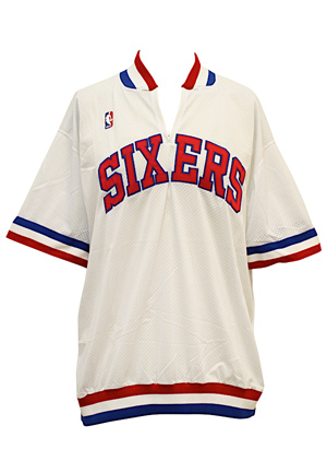 1990-91 Charles Barkley Philadelphia 76ers Warm-Up Shooting Shirt