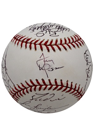 2004 St. Louis Cardinals High Grade Team-Signed OWS Baseball (JSA • MLB LOA)