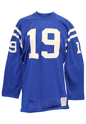 1969 Johnny Unitas Baltimore Colts Game-Used Durene Jersey (Graded 8+ & RGU Photo-Match • Also Worn By Morral • Originally On Display At Unitas “The Golden Arm” Restaurant)