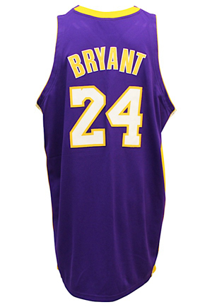 2006-07 Kobe Bryant Los Angeles Lakers Game-Used Road Jersey (D.C. Sports • Scoring Champion Season)
