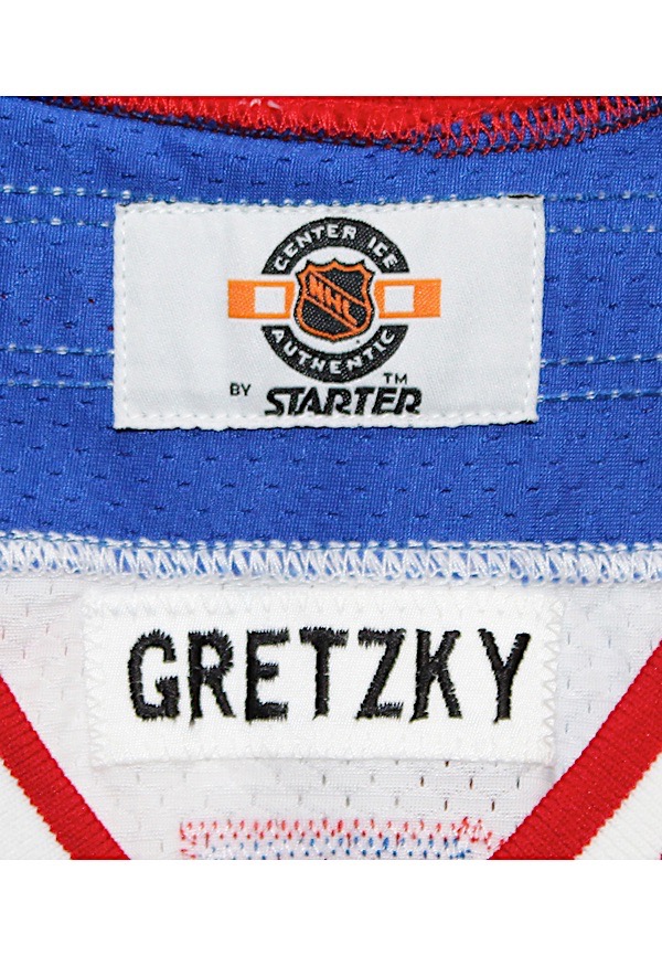Lot Detail - 1998-99 Wayne Gretzky New York Rangers Team-Issued Jersey (Set  2 Team Tagging)