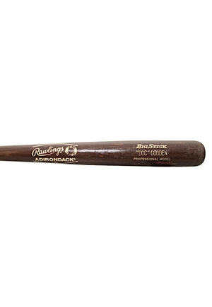 Dwight "Doc" Gooden New York Mets Game-Used Bat (PSA/DNA Pre-Cert)