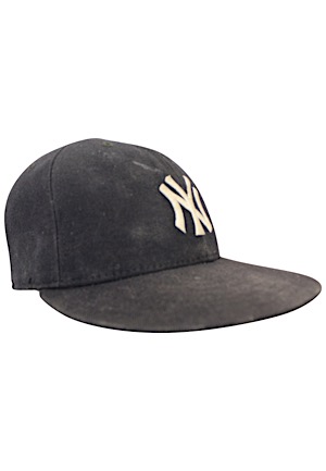 Circa 1994 New York Yankees Game-Used Cap Attributed To Don Mattingly