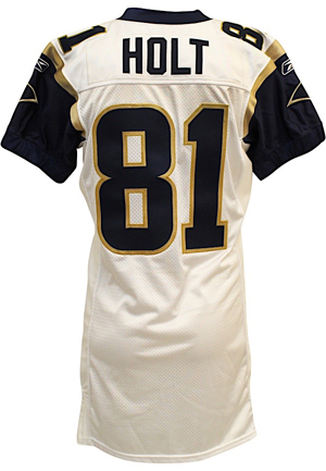 2007 Torry Holt St. Louis Rams Game-Used Jersey