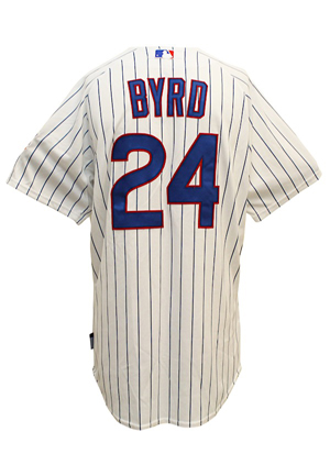 2012 Marlon Byrd Chicago Cubs Game-Used Home Jersey