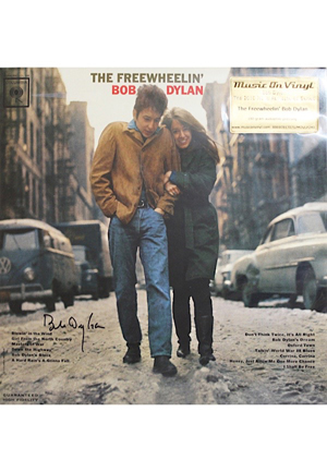Bob Dylan Autographed "The Freewheelin" Album (JSA • Roger Epperson & Bob Dylan Music Company LOAs)