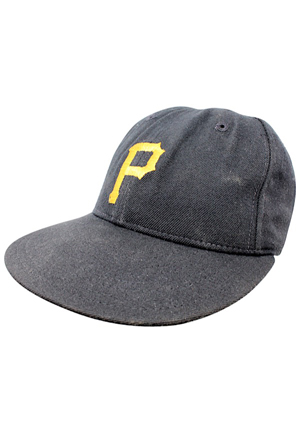 Circa 1989 Barry Bonds Pittsburgh Pirates Game-Used Cap