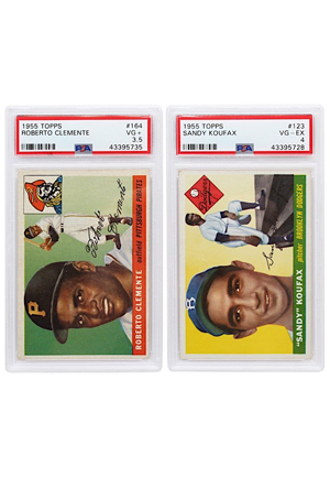 1955 Topps Baseball Complete Card Set