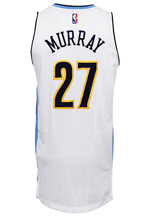 2015-16 Jamal Murray Denver Nuggets Game-Used Rookie Jersey (NBA LOA)