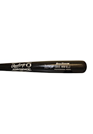 1985 Dave Winfield New York Yankees Autographed Professional Model Bat (JSA)