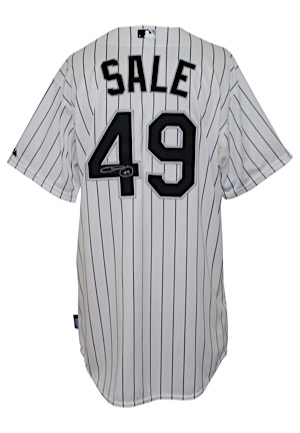 Chris Sale Chicago White Sox Autographed Jersey (JSA)