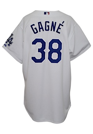 Eric Gagne Los Angeles Dodgers Autographed Jersey (JSA)