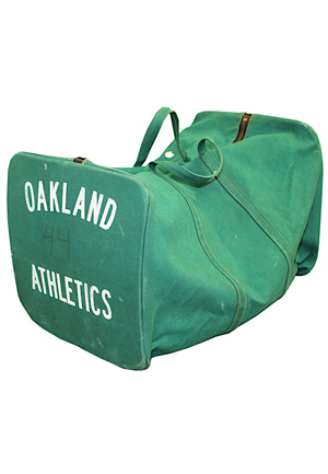 1976 Willie McCovey Oakland As Travel Bag
