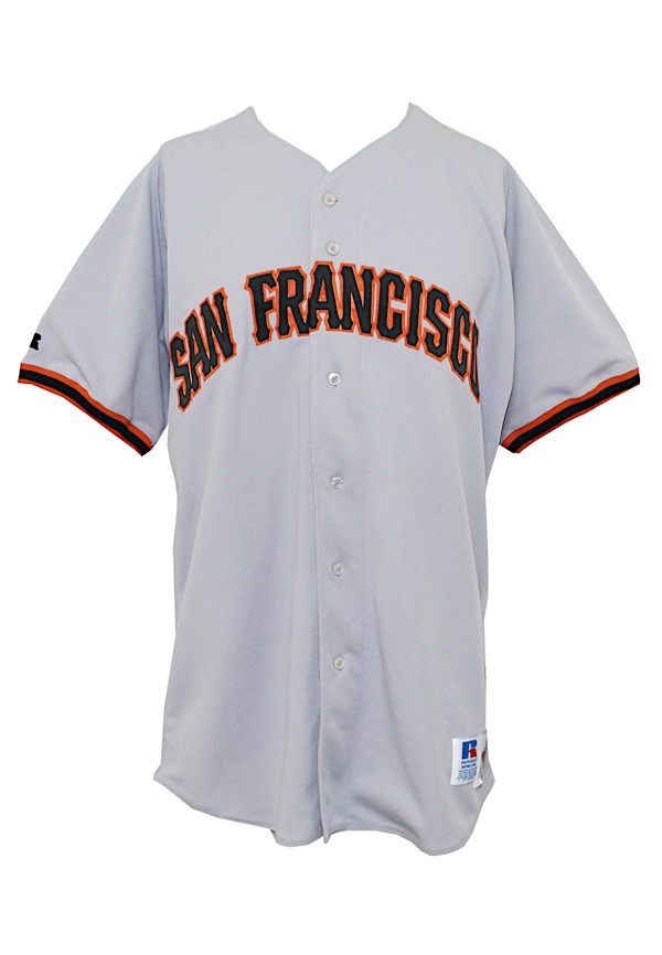 Vintage SF Giants Jeff Kent Orange Starter Baseball Jersey