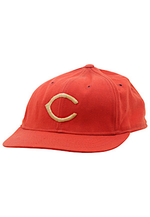 1970s Sparky Anderson Cincinnati Reds Manager-Worn & Autographed Cap