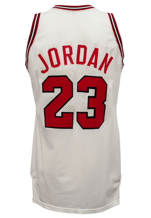 1987-88 Michael Jordan Chicago Bulls Game-Used Home Uniform (2)(MVP Season)