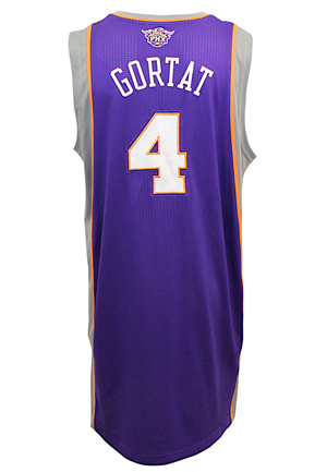 Circa 2011 Marcin Gortat Phoenix Suns Game-Used Road Jersey